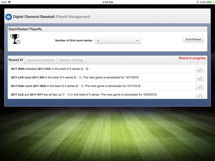 Digital Diamond Baseball screenshot-3