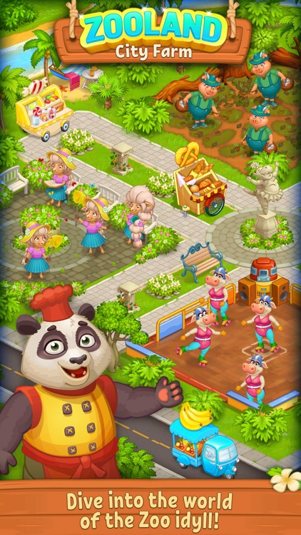Farm Zoo: Happy Animal Village screenshot-3