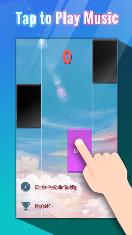 Magic Piano Tiles: Anime Music screenshot-0
