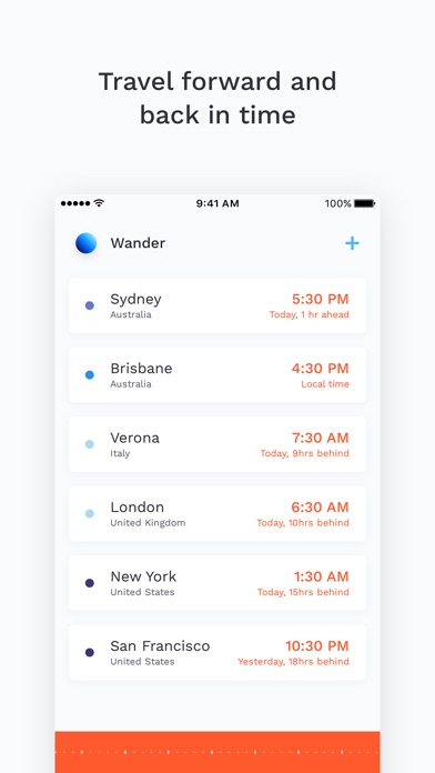 Wander - Beautiful World Time screenshot 3