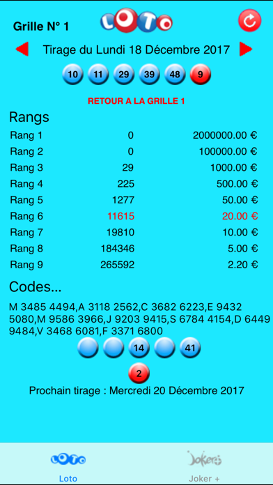 Screenshot #2 pour iLoto Lite