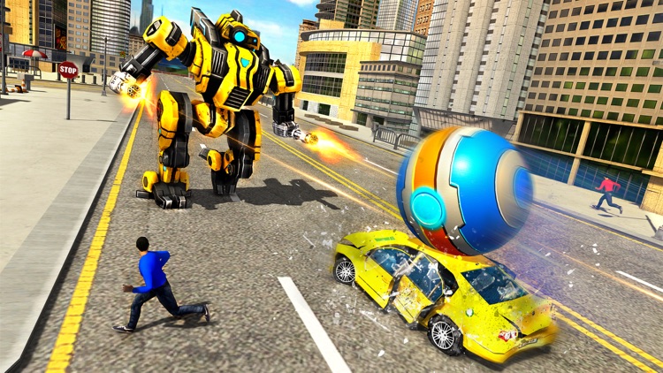 Robot Ball War screenshot-4