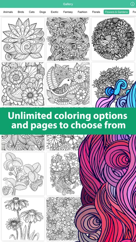 DoodleColor Värityskirja