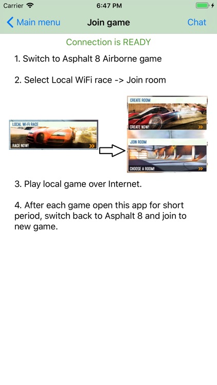 Multiplayer Asphalt 8 edition