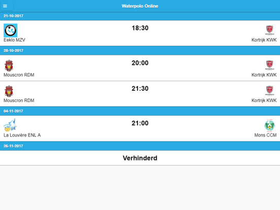 Screenshot #4 pour Waterpolo Online