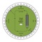 The Visual Traffic Pattern provides a complete visual reference to a selected runway's left or right traffic pattern