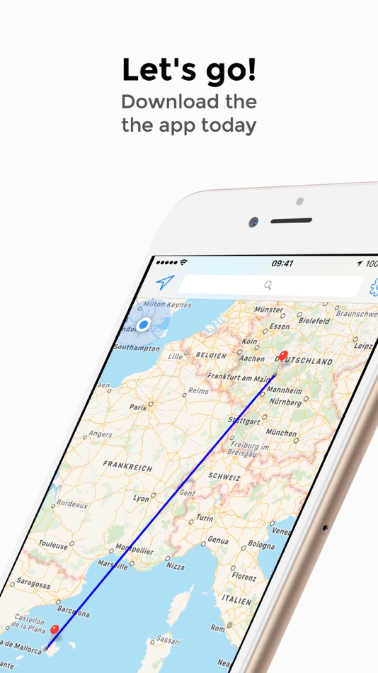 #5. Flight Distance Calculator (iOS) Podle: Nicolas Schotten