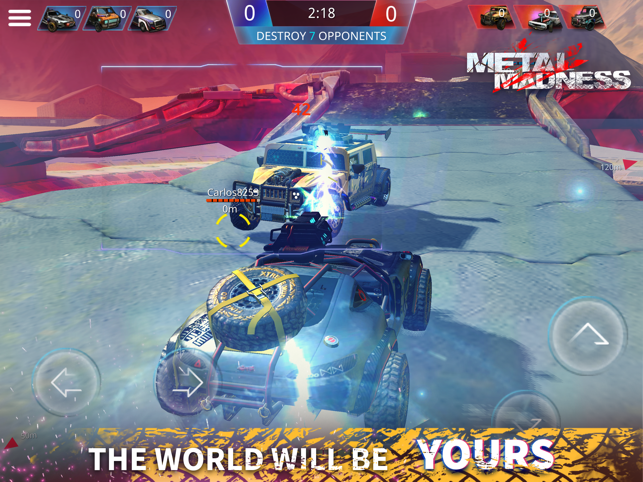 Metal Madness : Capture d'écran du jeu de tir PvP