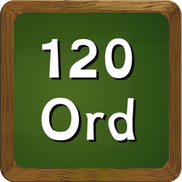 Billedresultat for 120 ord app
