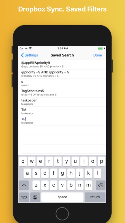 Taskmator - TaskPaper Client screenshot-3