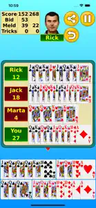 Pinochle - Online & offline screenshot #4 for iPhone