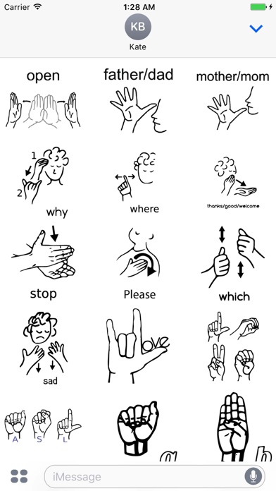 ASL Love Sticker Pack screenshot 2