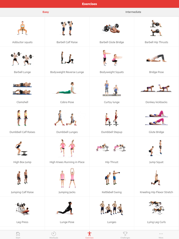 Tone Your Butt, Thighs & Legs iPad screenshot