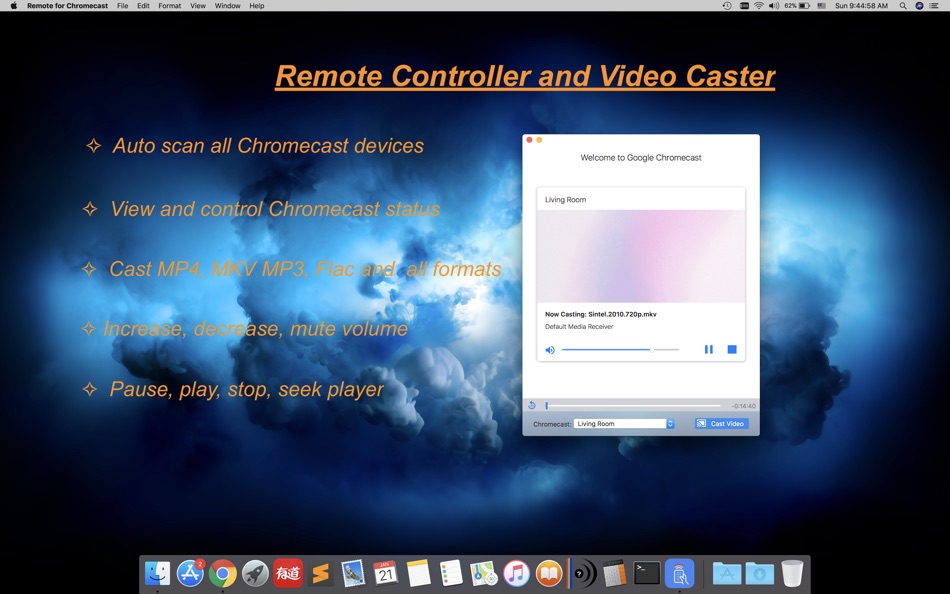 #2. Remote for Chromecast (macOS) 게시자: 君 许