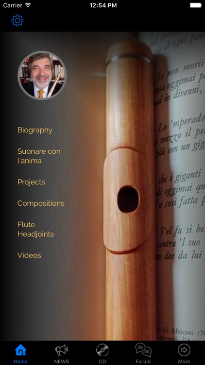 Onorio Zaralli, flutist