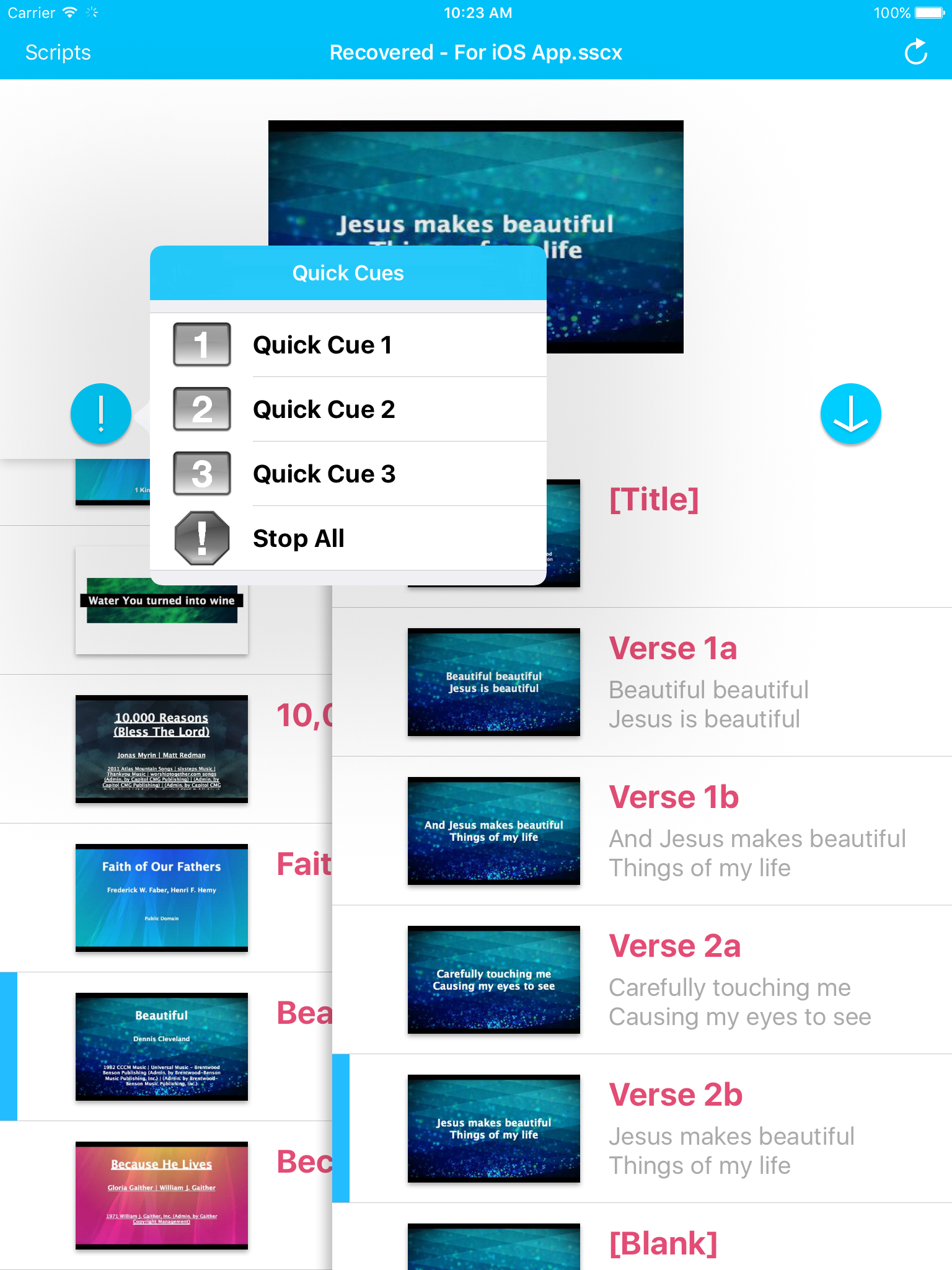 MediaShout Remote