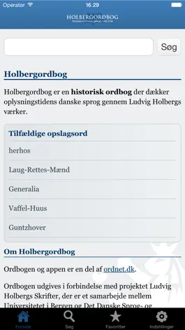 Game screenshot Holbergordbog mod apk