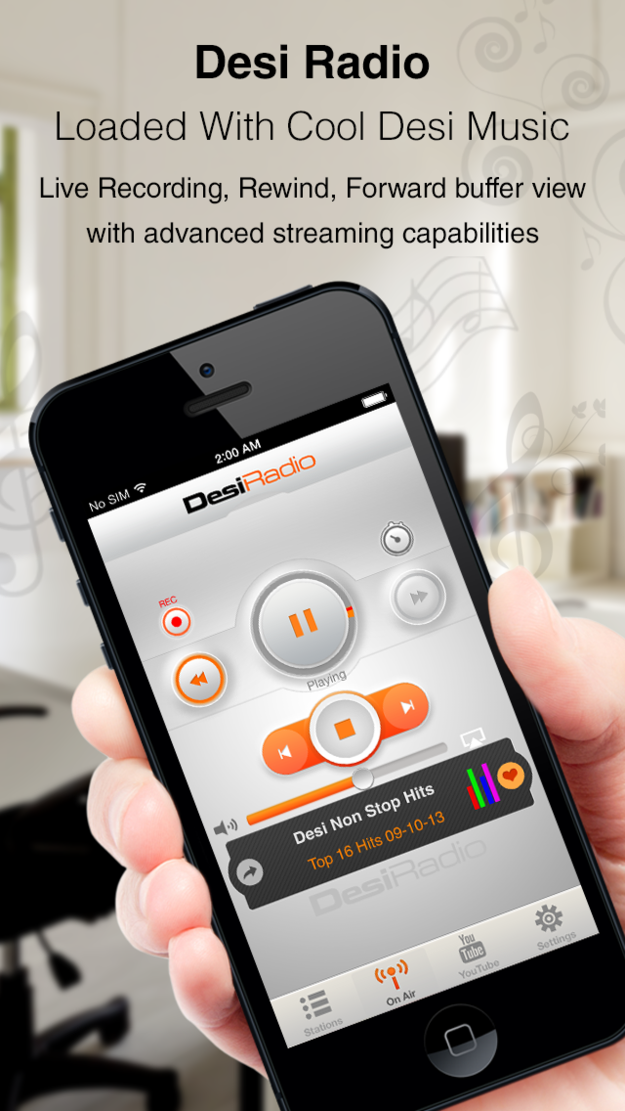 Desi Radio - Indian Stations screenshot 3