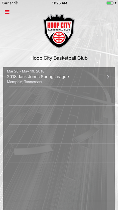 Hoop City Basketball Club iPhone screenshot 1 - Sports app