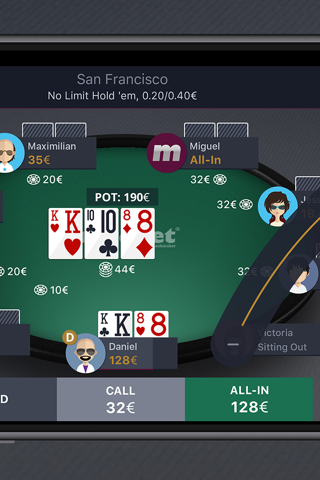 MegaBet Poker screenshot 2