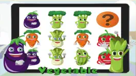 Game screenshot Vegetables Picture Matching hack