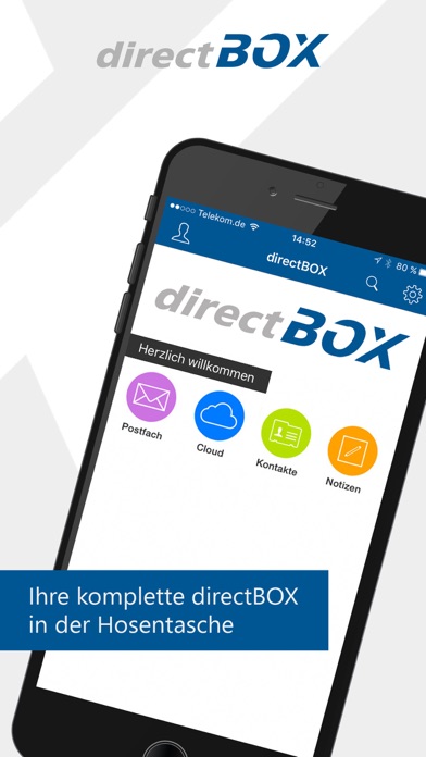 How to cancel & delete directBOX from iphone & ipad 1