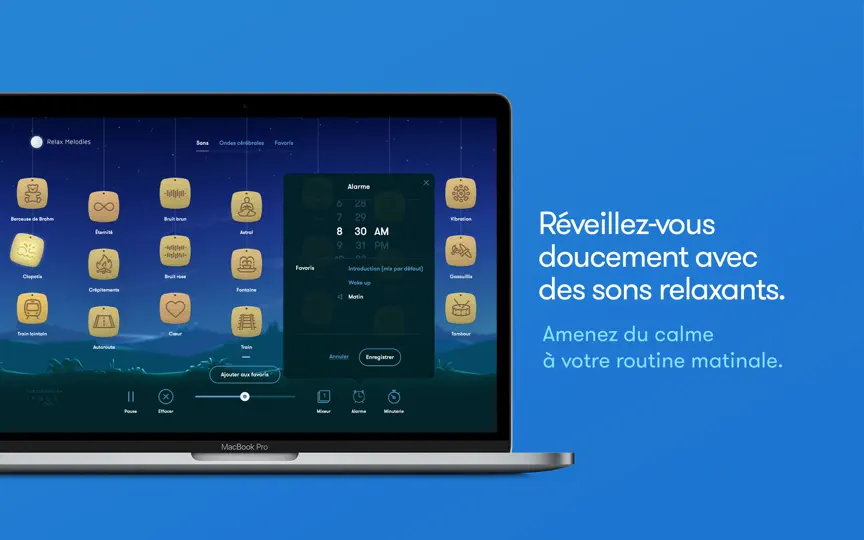 Capture d'écran de Relax Melodies: Sleep Sounds sur iPhone 5