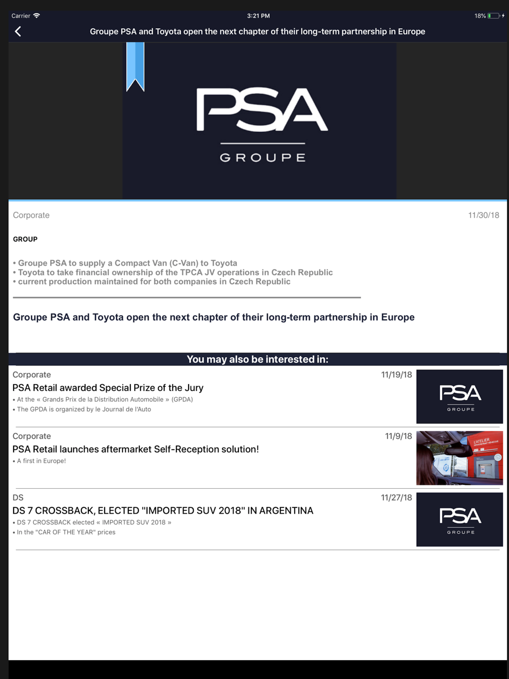 Live'In PSA