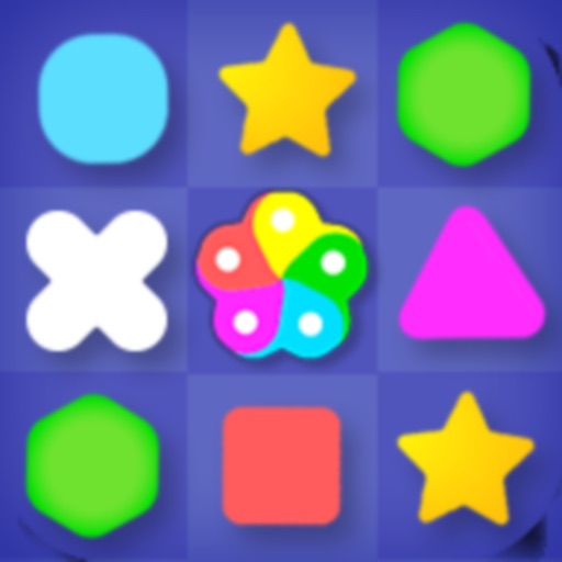 Color Match 3 - Senior Game Icon