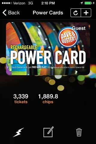 Dave & Buster's - Charge up the fun TODAY! Download the Dave & Buster's  Charger App to get $20 FREE game play with $20 game play purchase. Get it  now for iOS