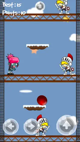 Game screenshot Red Ball - infinite icy tower jump hack