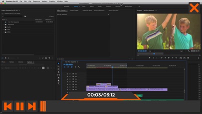 Exporting Course Premiere Pro Screenshot on iOS