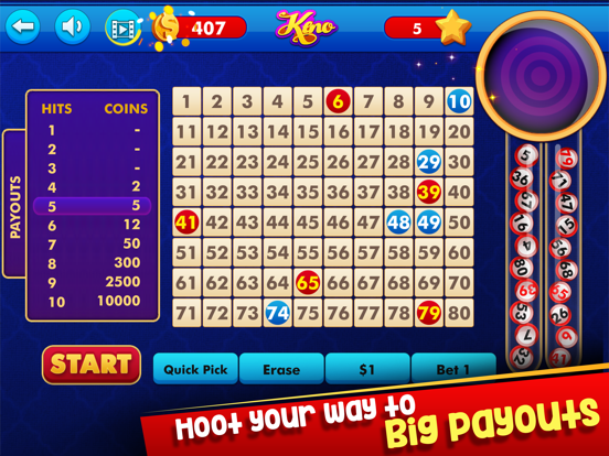 Screenshot #6 pour Keno: Lottery Casino Game