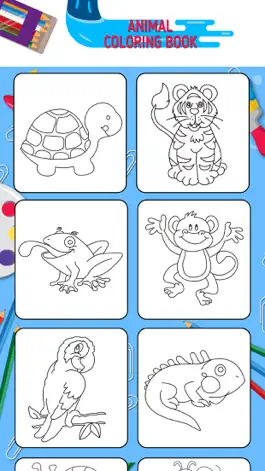Game screenshot Kids Coloring Book free app pa hack