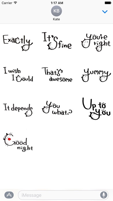 Screenshot #3 pour Daily Conversation Cat Sticker