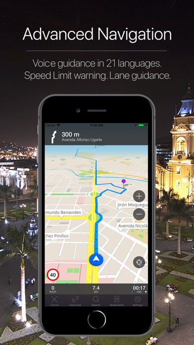 Peru Offline Navigation screenshot 4