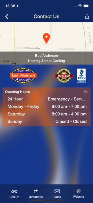 Bud Anderson Heating & Cooling(圖2)-速報App