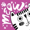 Cat Meow Stickers