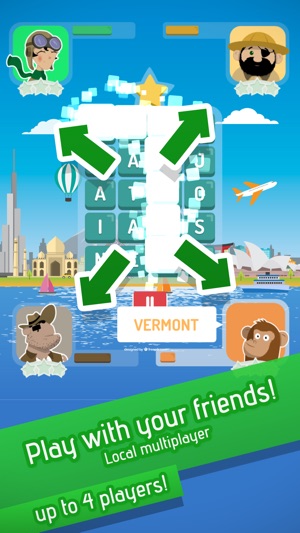 Word 4 word: Finder of Cities(圖2)-速報App
