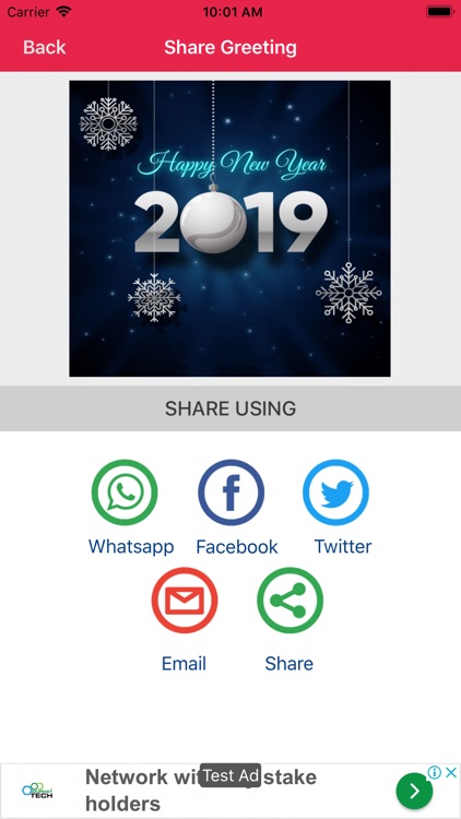 Happy New Year Greetings 2019