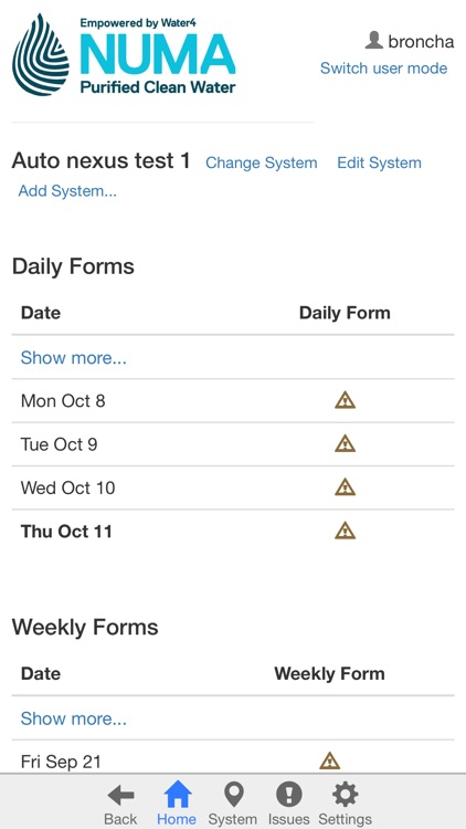 NUMA Purified Clean Water