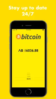 bitcoin price track iphone screenshot 2