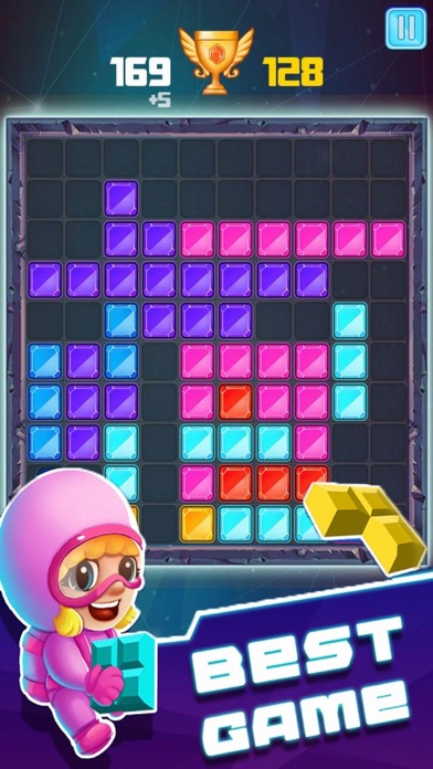 TETRO GEMS! Blocks Puzzle screenshot 2