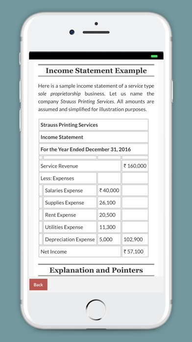 Basic Accounting Tutorial 2018 iPhone screenshot 9 - Reference app