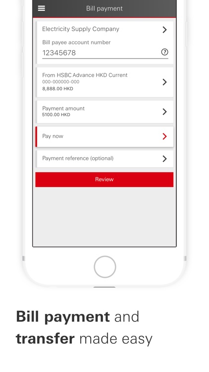 HSBC HK Mobile Banking