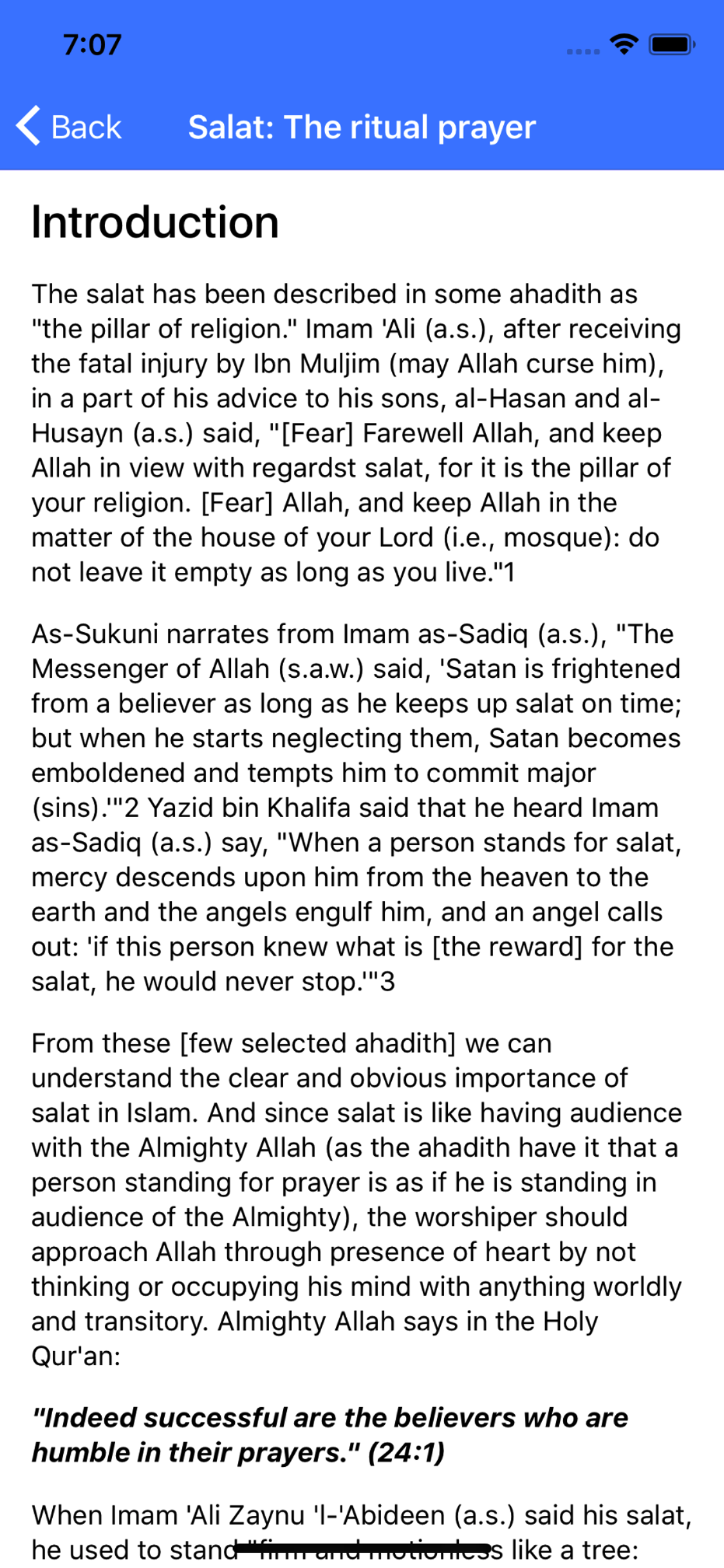 A code of Practice
