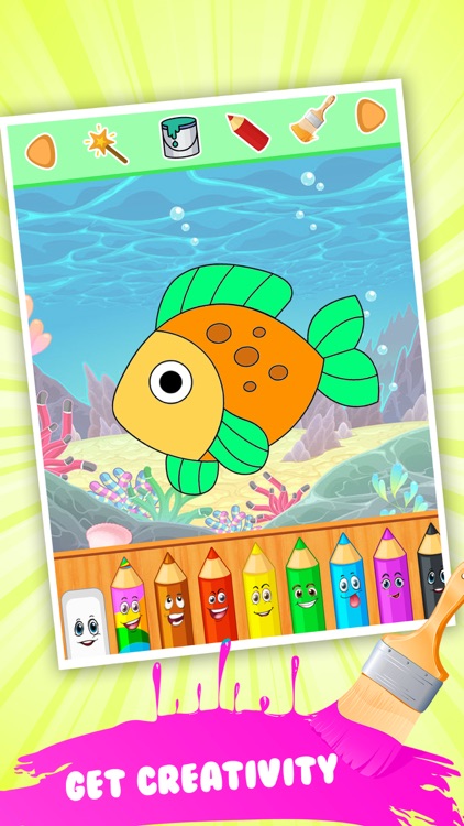 Coloring Book Puzzle Art