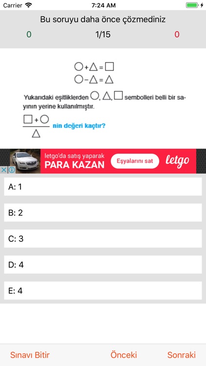 Dgs Hazırlık Cepte