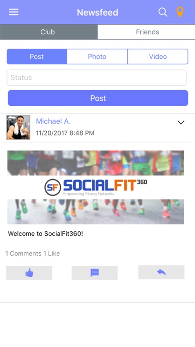 SocialFit360 screenshot 2