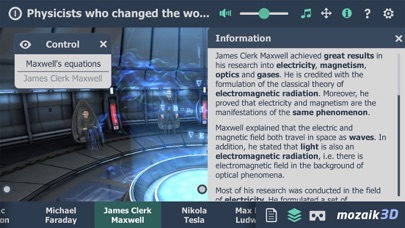 Screenshot #3 pour Famous physicists 3D